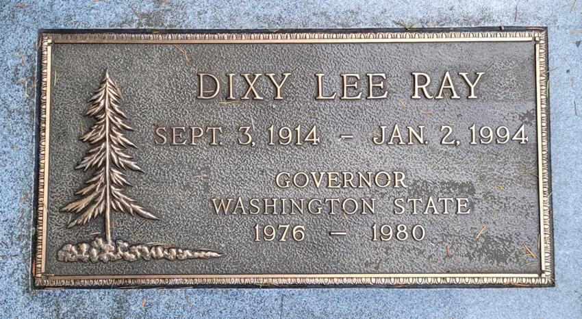 Dixy Lee Ray, Govener of the State of Washington